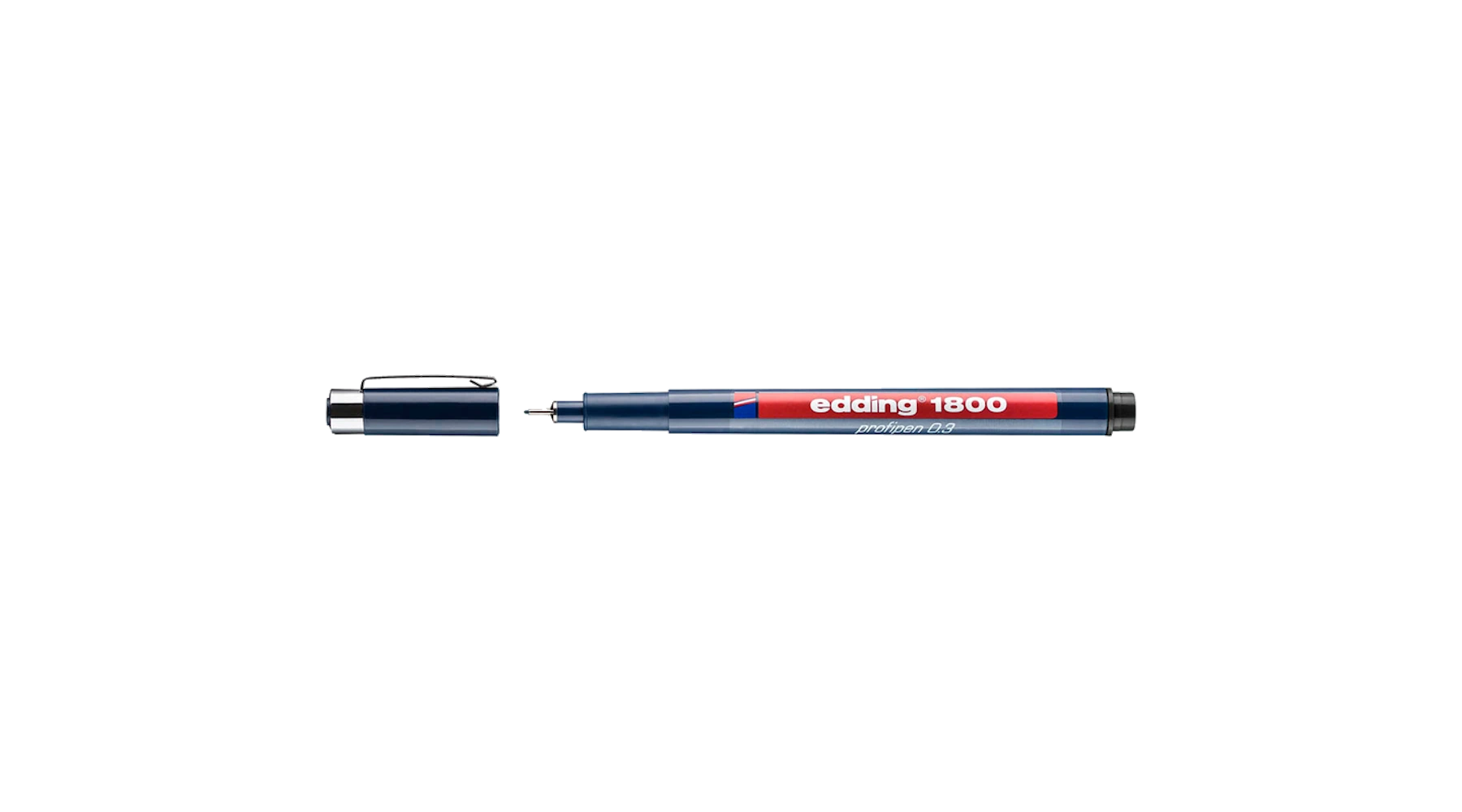 EDDING Fineliner 1800 profipen 0,35 mm schwarz