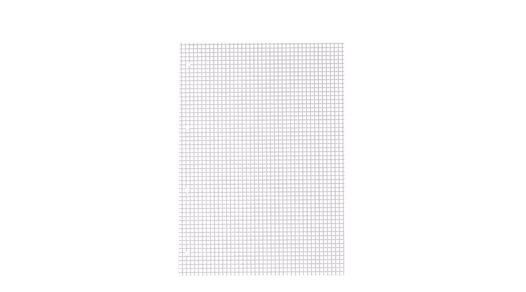 Briefblöcke DIN A4 kariert 80 g/m² 50 Blatt 10 Stück/Pack weiß