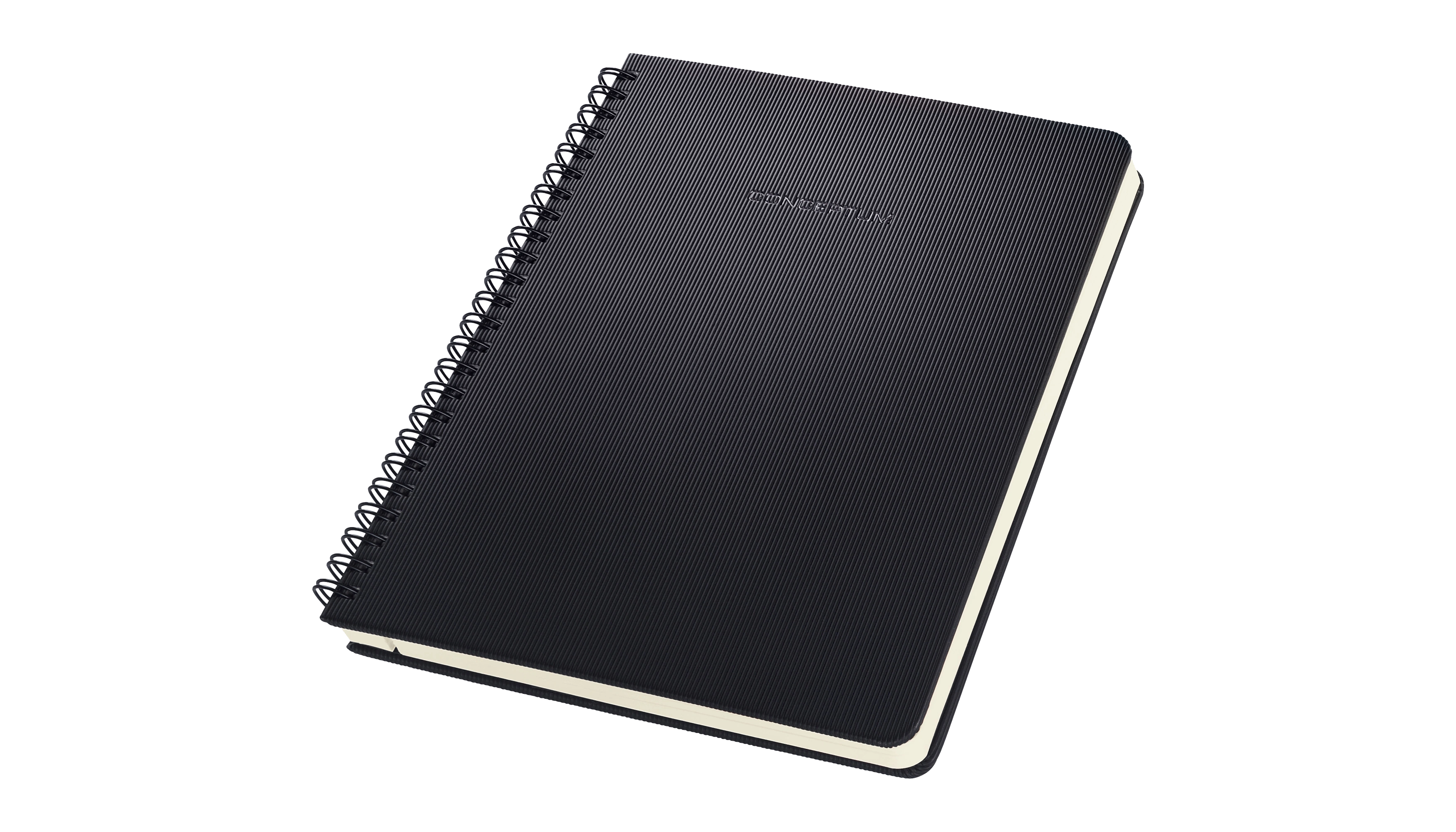 SIGEL Collegeblock Conceptum® DIN A5 80 g/m² ohne Register 80 Blatt kariert schwarz