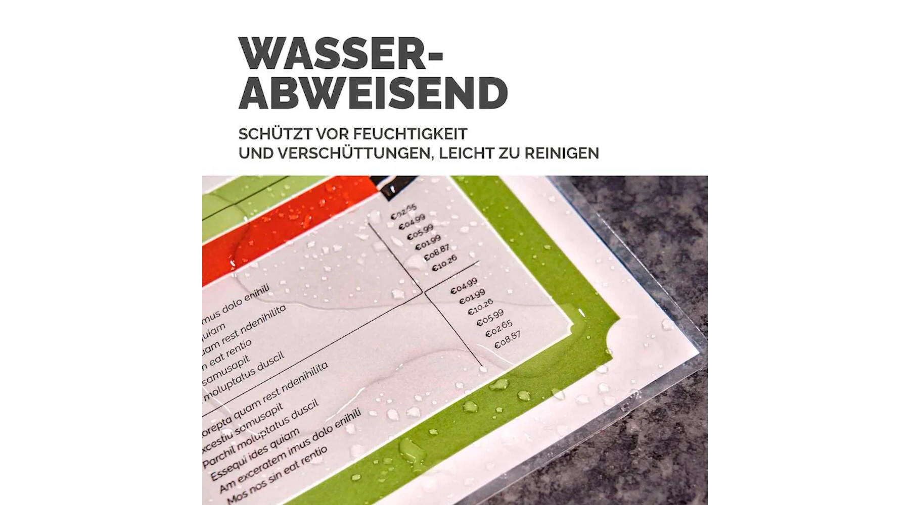 FELLOWES® Laminierfolie Apex DIN A4 125 µm glänzend 100 Stück/Pack transparent