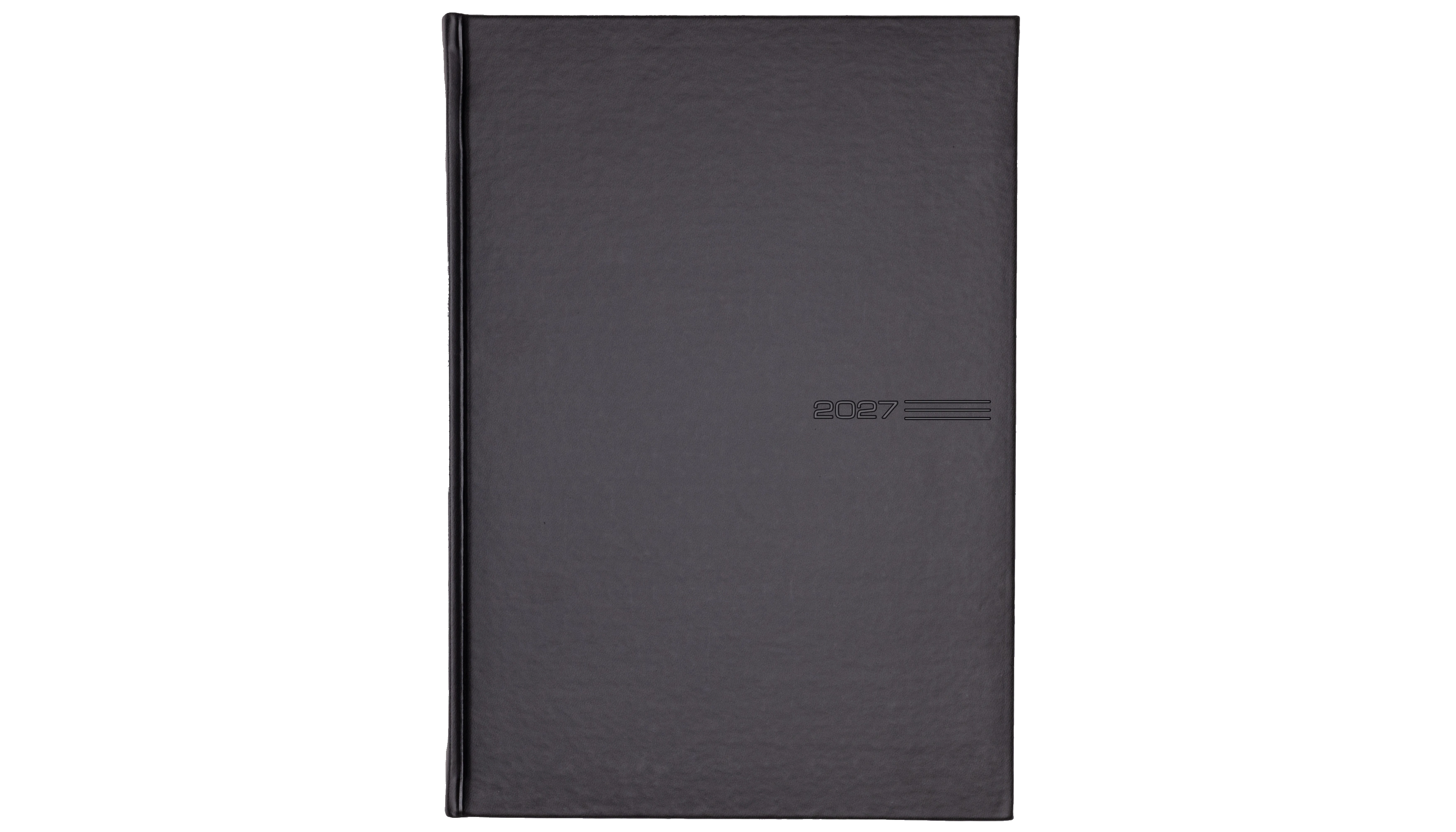 GÜSS® Buchkalender 2027 1 Tag/1 Seite schwarz