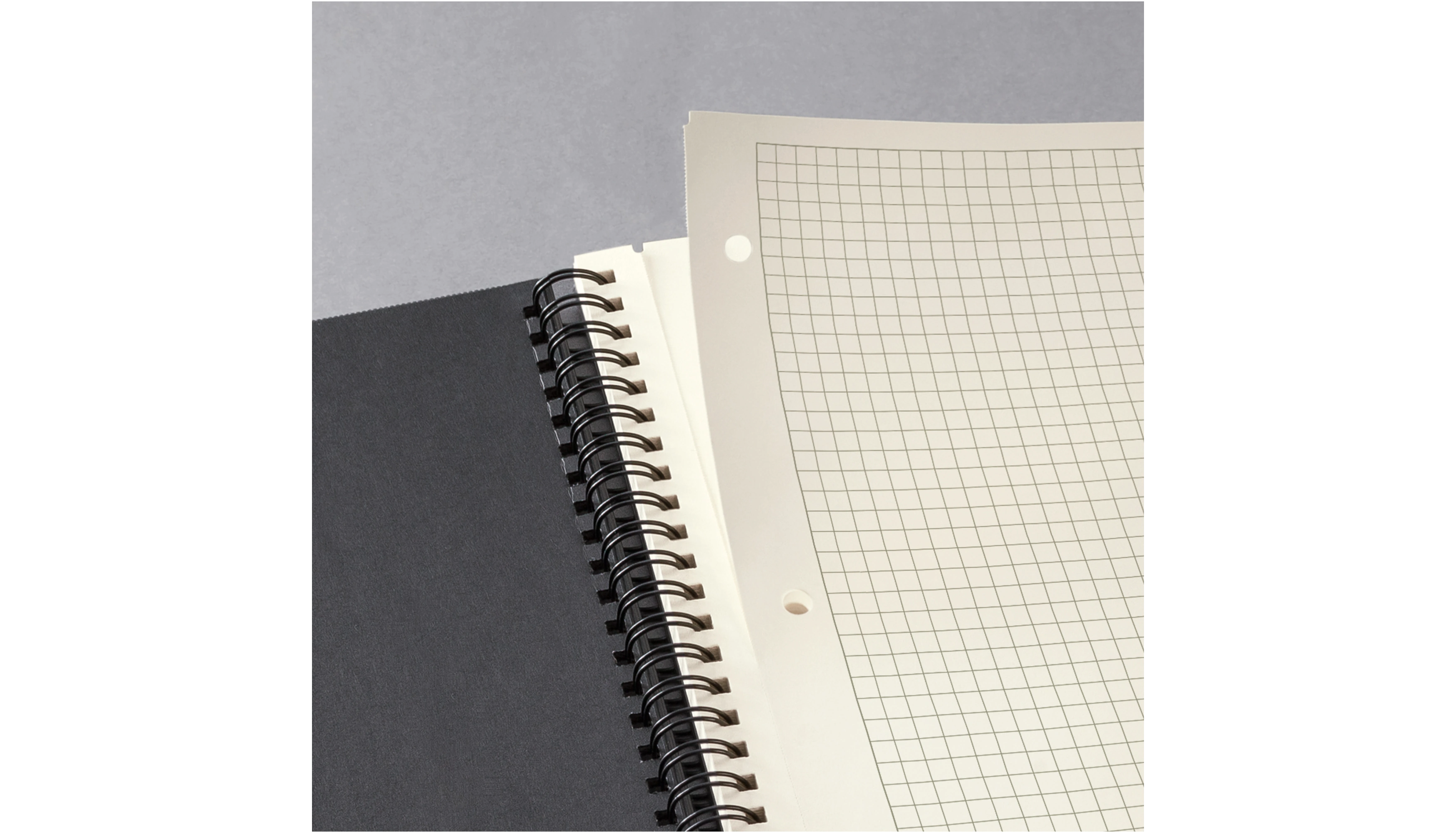 SIGEL Collegeblock Conceptum® DIN A5 80 g/m² ohne Register 80 Blatt kariert schwarz