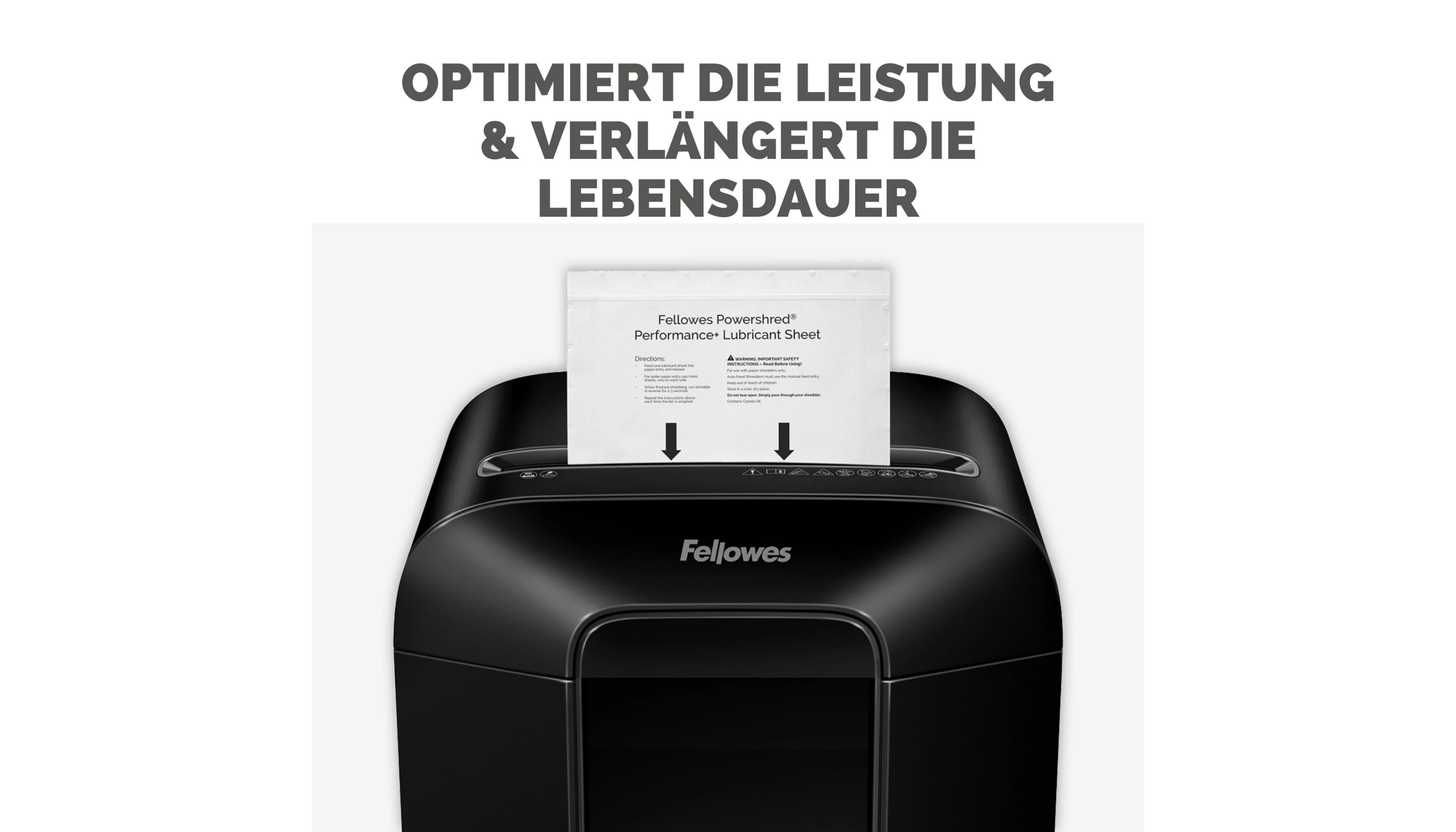 FELLOWES® Ölpapier Powershred Performance 10 Stück/Pack