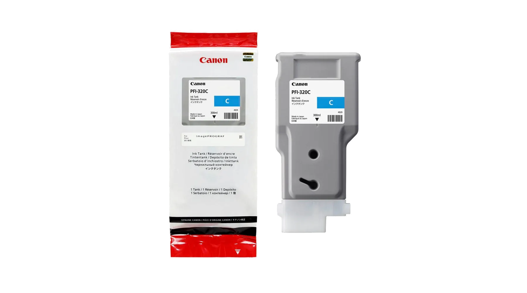 CANON Tintenpatrone PFI-320C 300 ml cyan