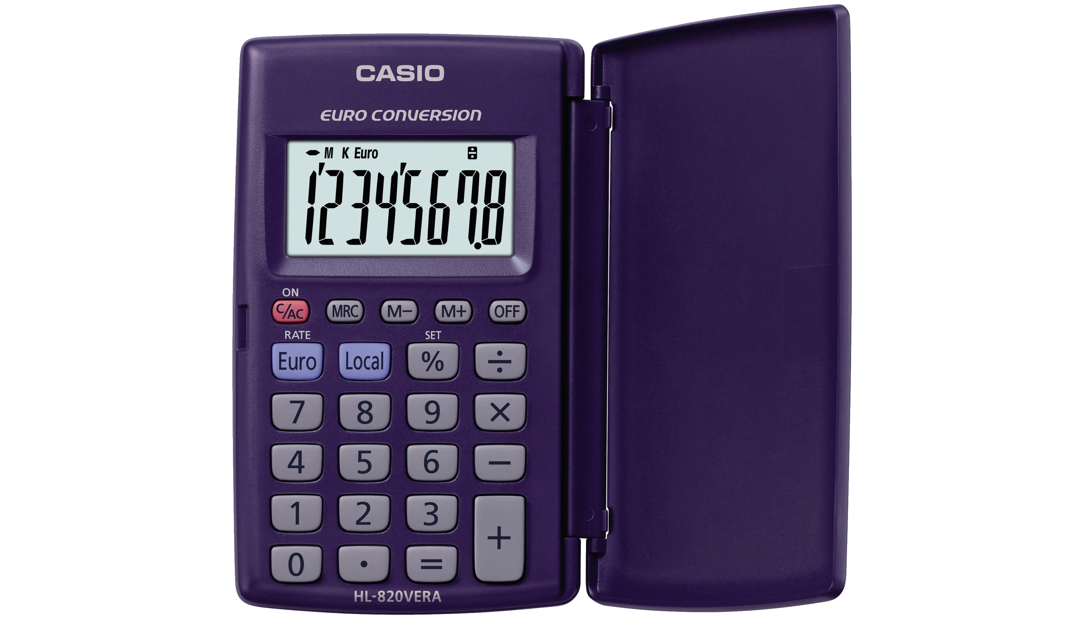 CASIO® Taschenrechner HL-820VERA 1 x 8-stellig blau Batterie