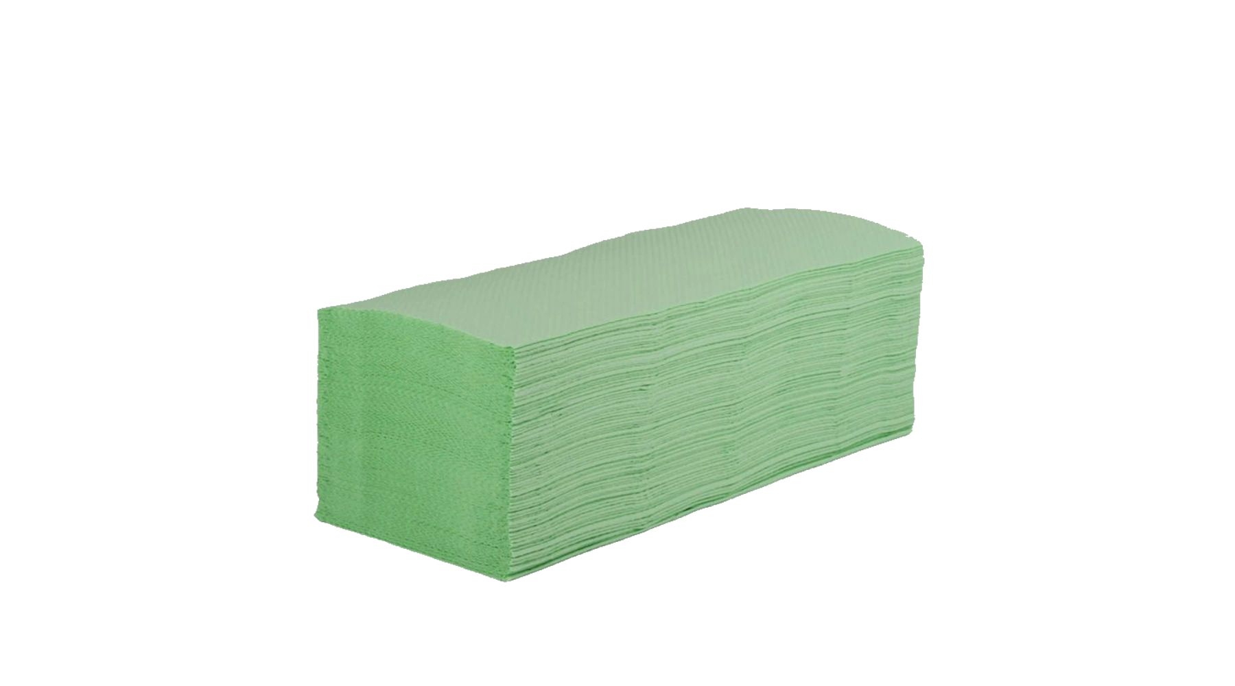 Papierhandtücher Zick-Zack-Falzung 2-lagig 3.200 Tücher/Pack grün