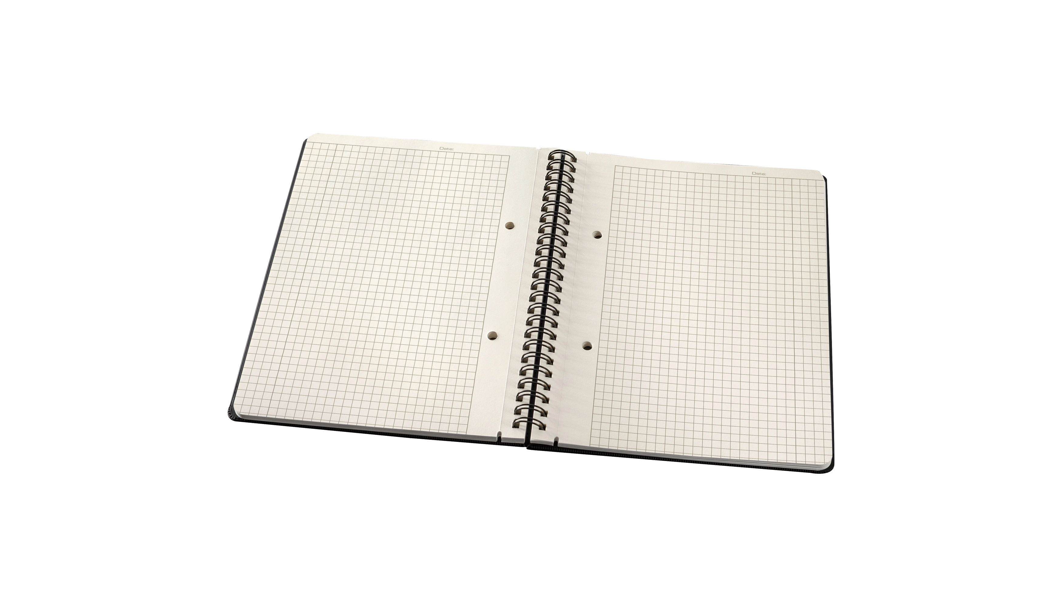 SIGEL Collegeblock Conceptum® DIN A5 80 g/m² ohne Register 80 Blatt kariert schwarz
