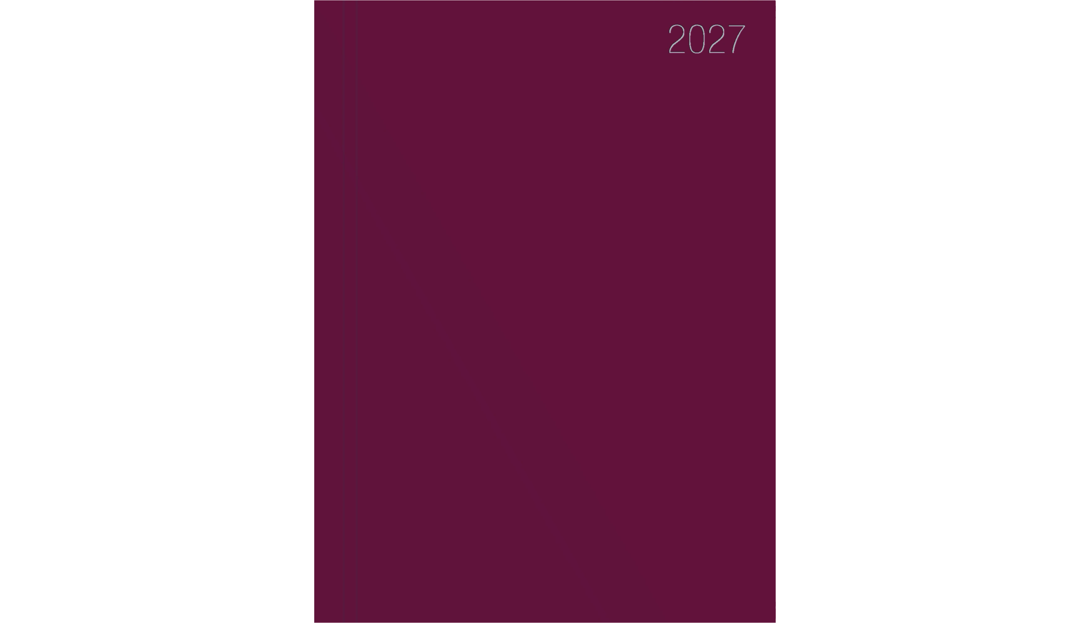 ZETTLER Taschenkalender 2027 1 Tag/1 Seite  9,8 x 14,5 cm (B x H) 400 Seiten farbig sortiert