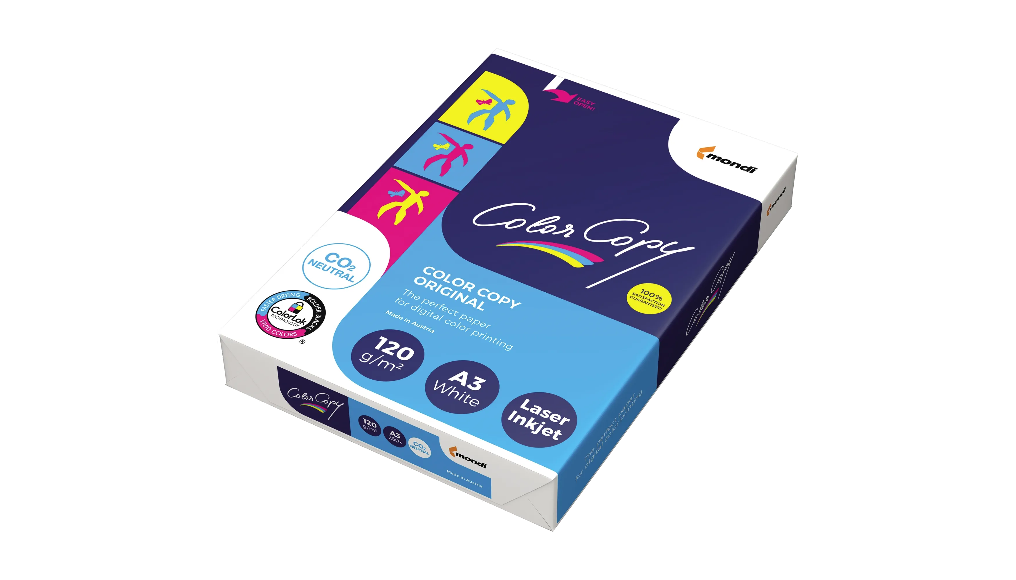 COLOR COPY Kopierpapier DIN A3 120 g/m² 250 Blatt/Pack weiß