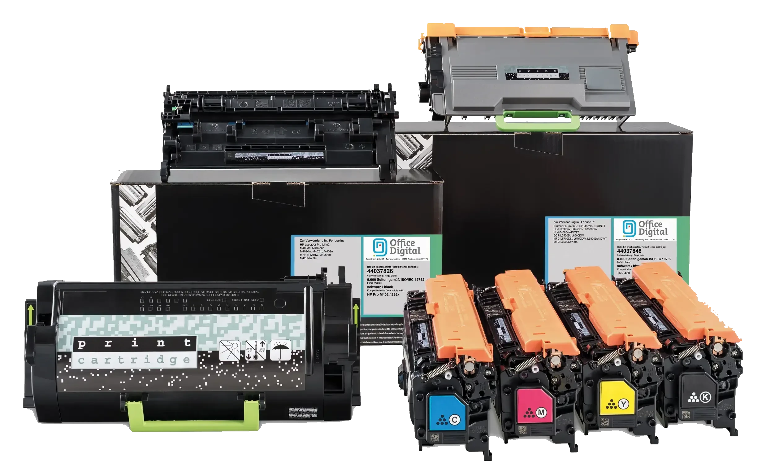 OFFICE DIGITAL Toner Canon 067H ca. 2.350 Seiten magenta