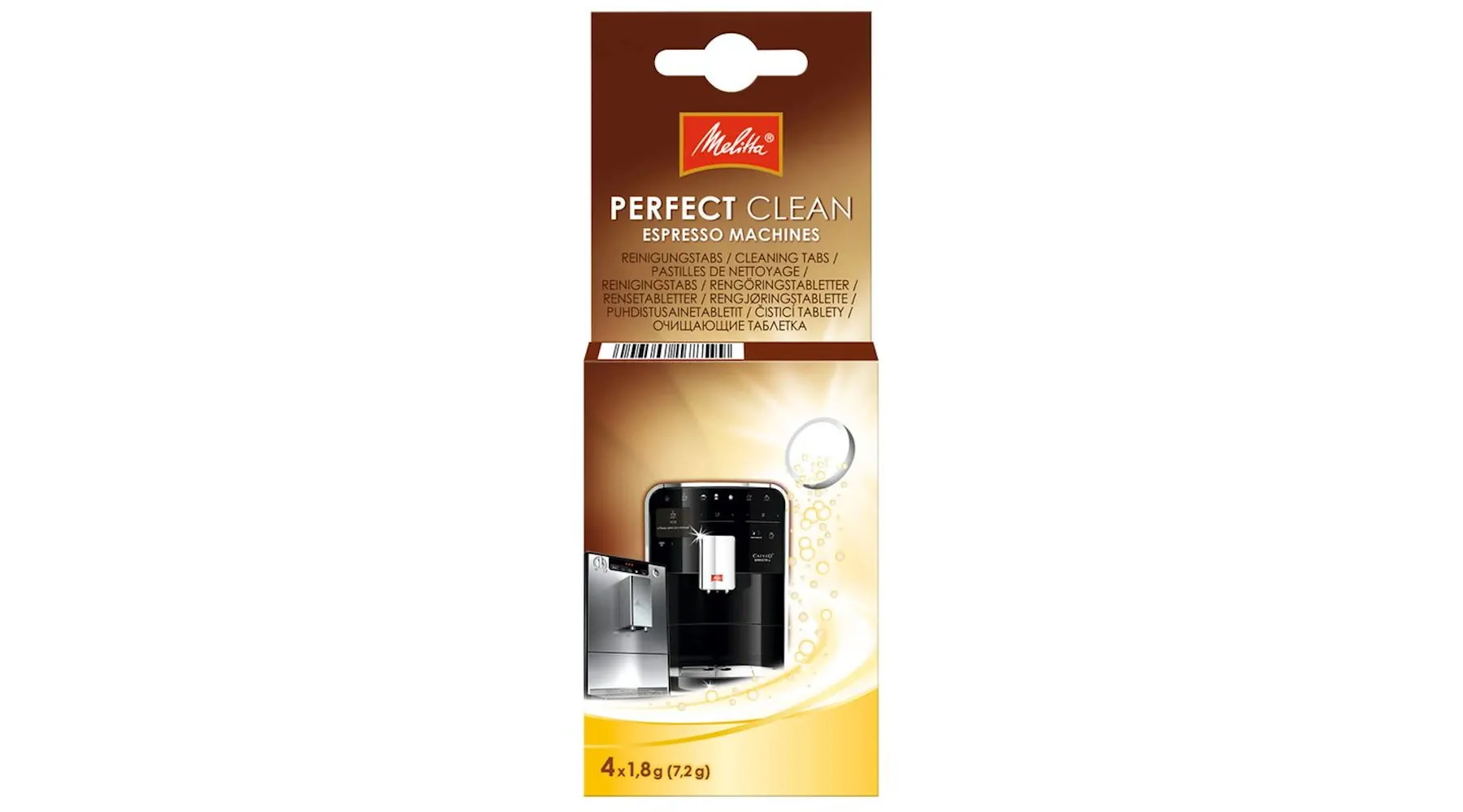 MELITTA PERFECT CLEAN Reinigungstabletten 4 Stück/Pack