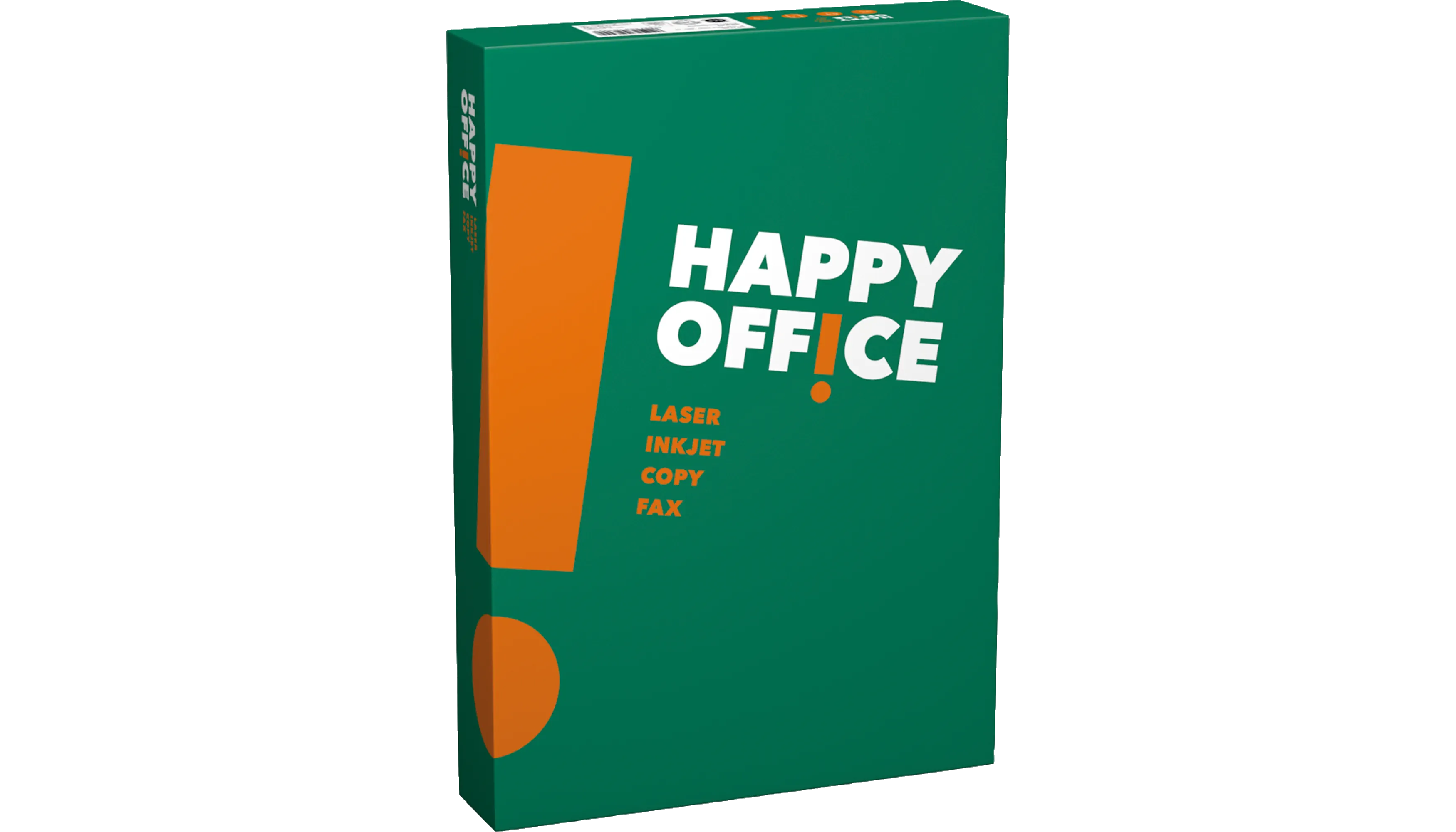 HAPPY OFFICE Kopierpapier DIN A4 80 g/m²  500 Blatt/Pack weiß