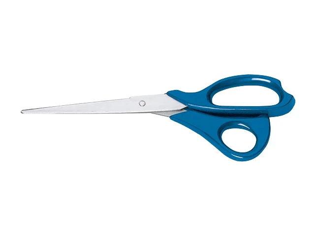 ALCO Schere 21,5 cm ASB-Kunststoffgriff blau 