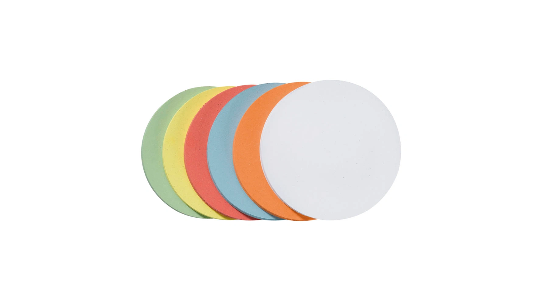 FRANKEN Moderationskarte Kreis Ø 14 cm 500 Stück/Pack farbig sortiert