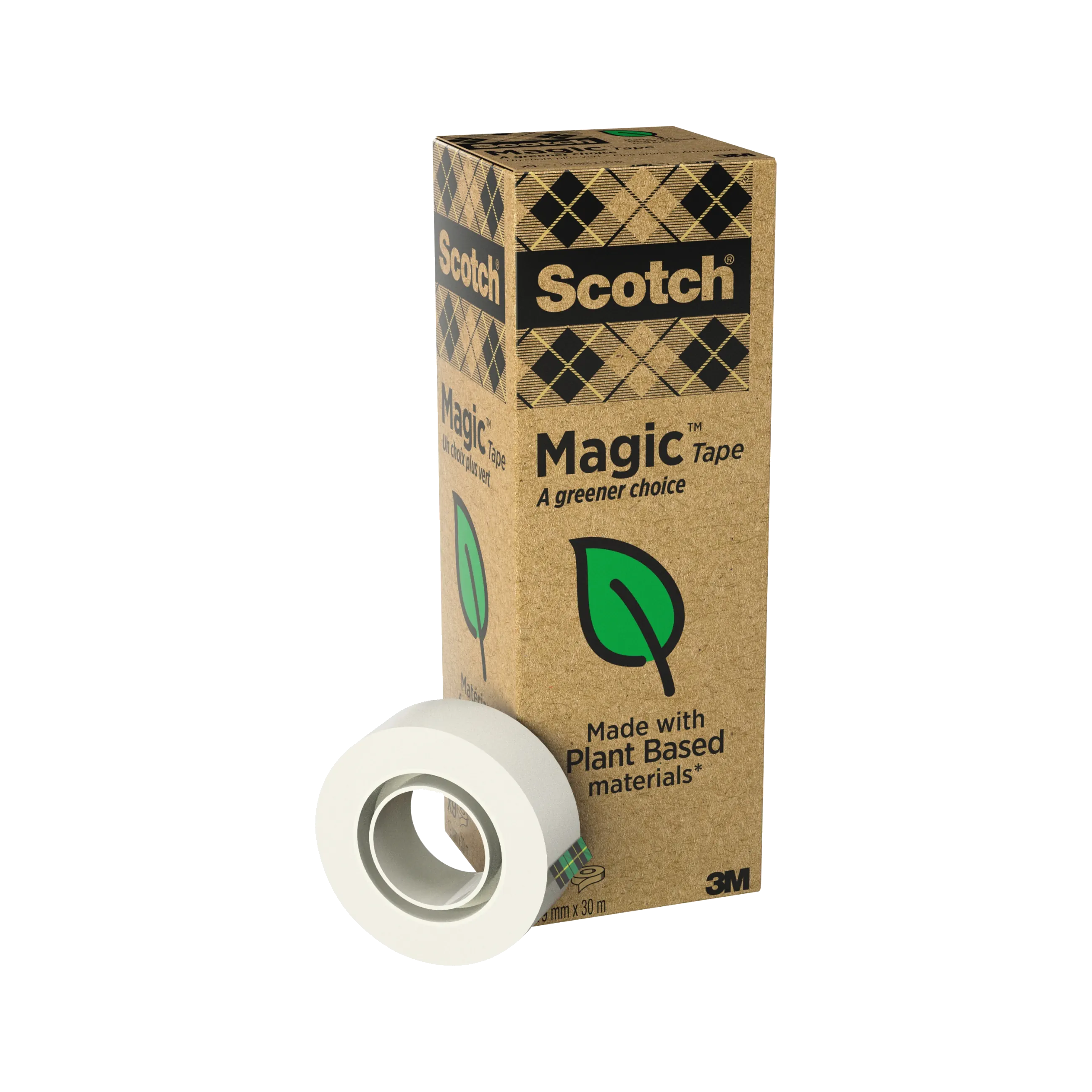 SCOTCH Klebefilm Magic™ A greener choice 900  19 mm x 33 m (B x L)  9 Stück/Pack