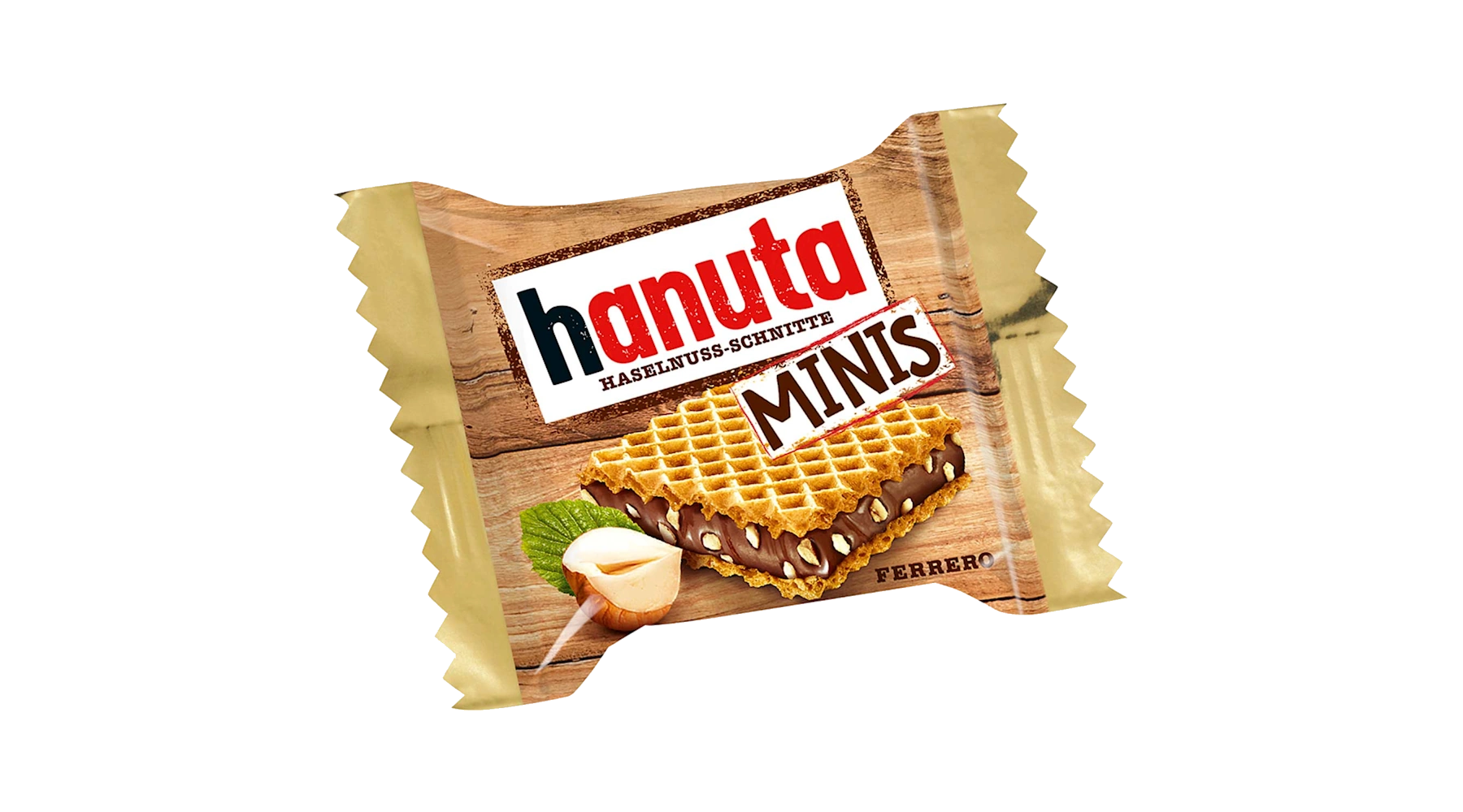 HANUTA Haselnuss-Schnitten minis 200 g/Pack