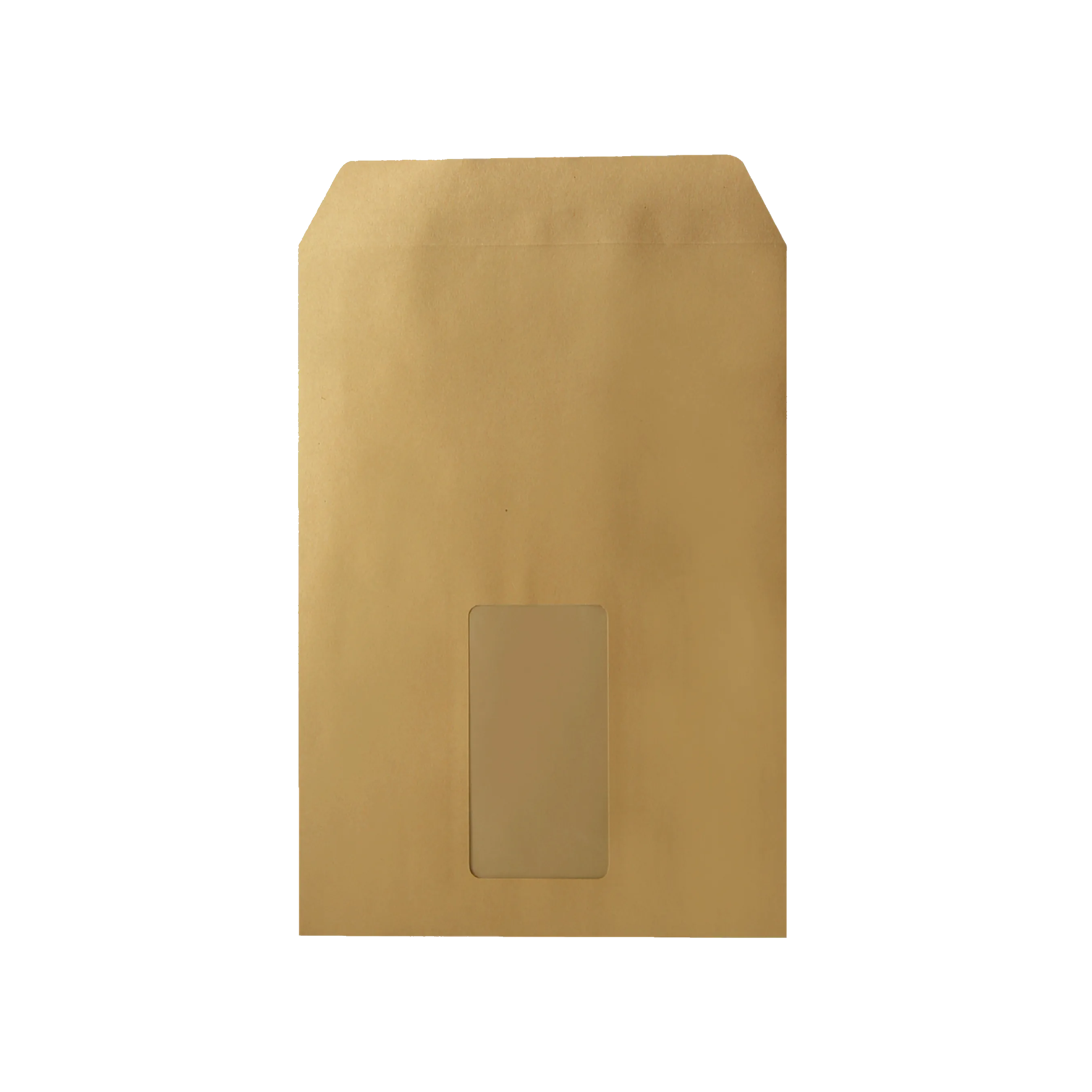 SOENNECKEN Versandtaschen selbstklebend DIN C5 mit Fenster 90g 500 Stück/Pack natronbraun