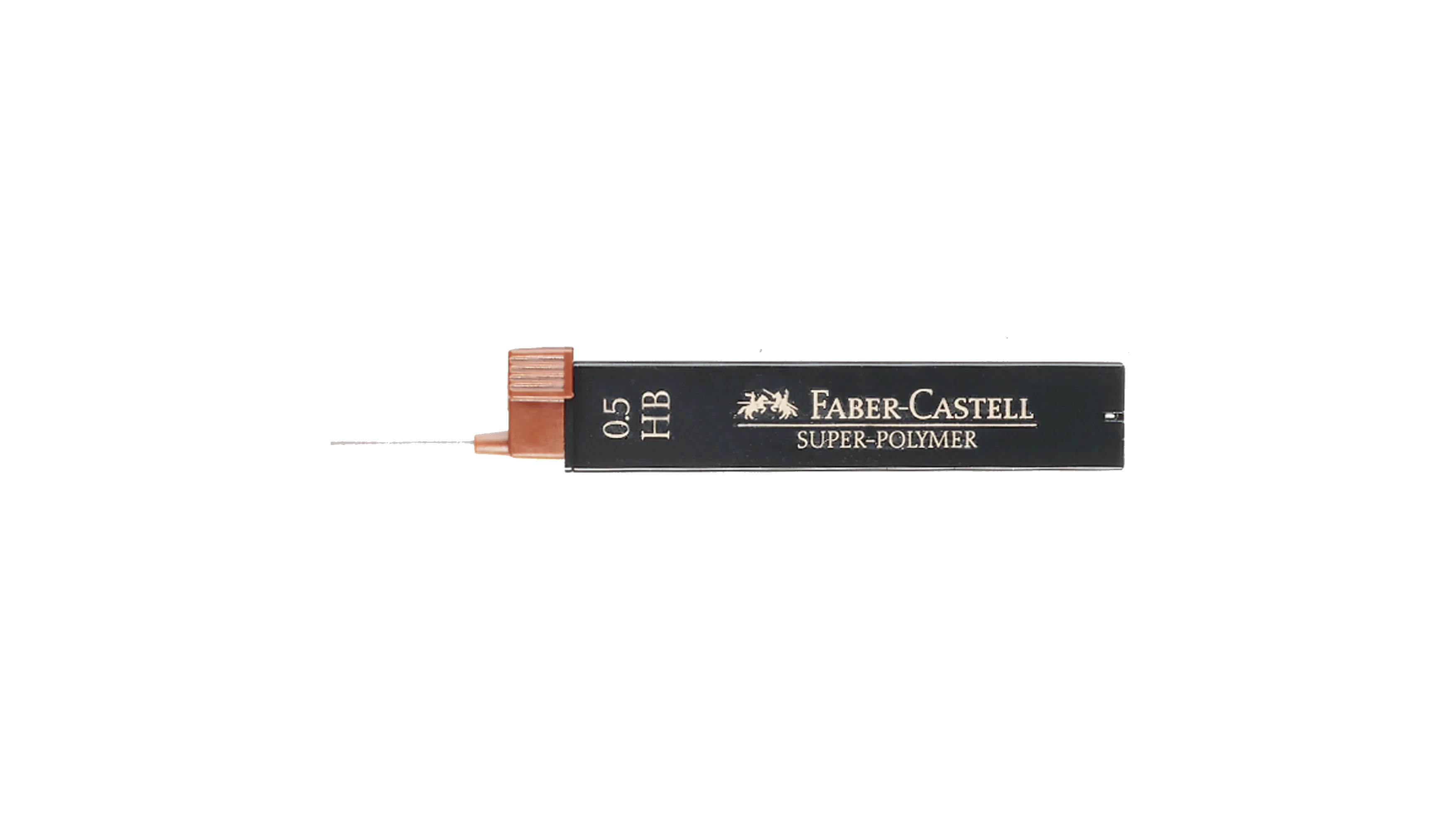FABER-CASTELL Feinmine SUPER POLYMER HB 0.5 mm  12 Stück/Pack