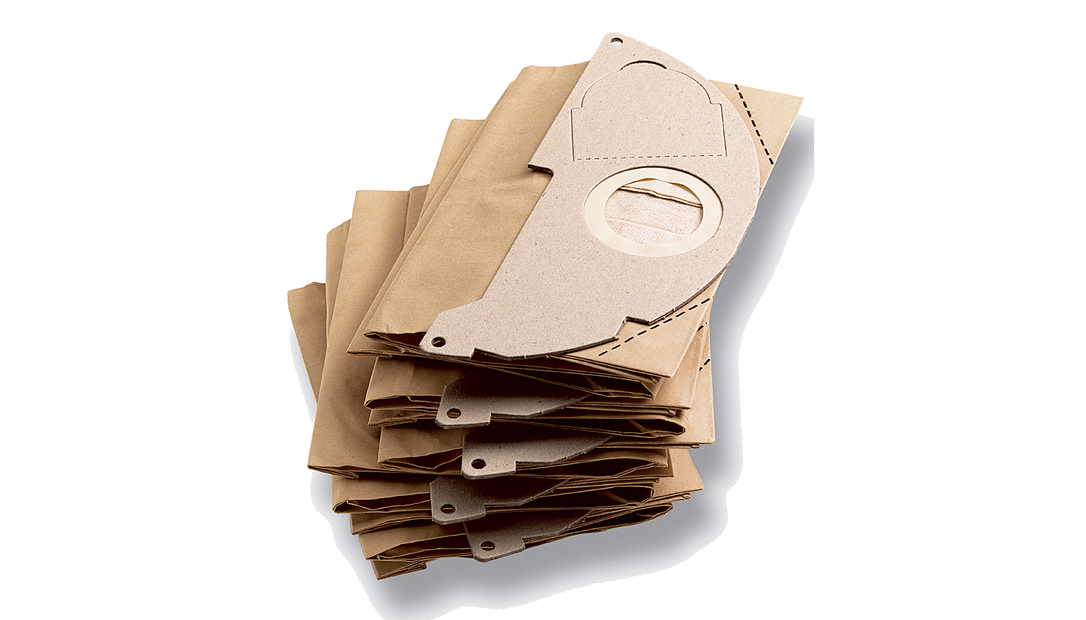 KÄRCHER Staubsaugerbeutel  5 Stück/Pack braun