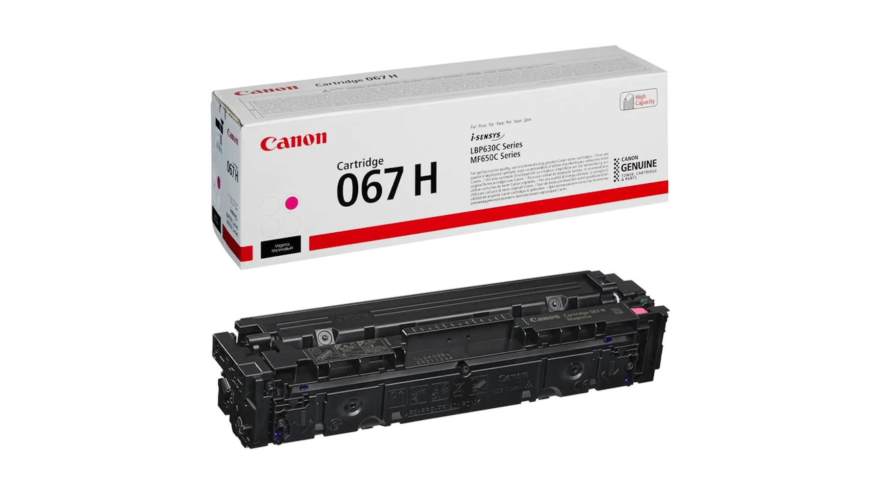 CANON Toner 067H  ca. 2.350 Seiten magenta