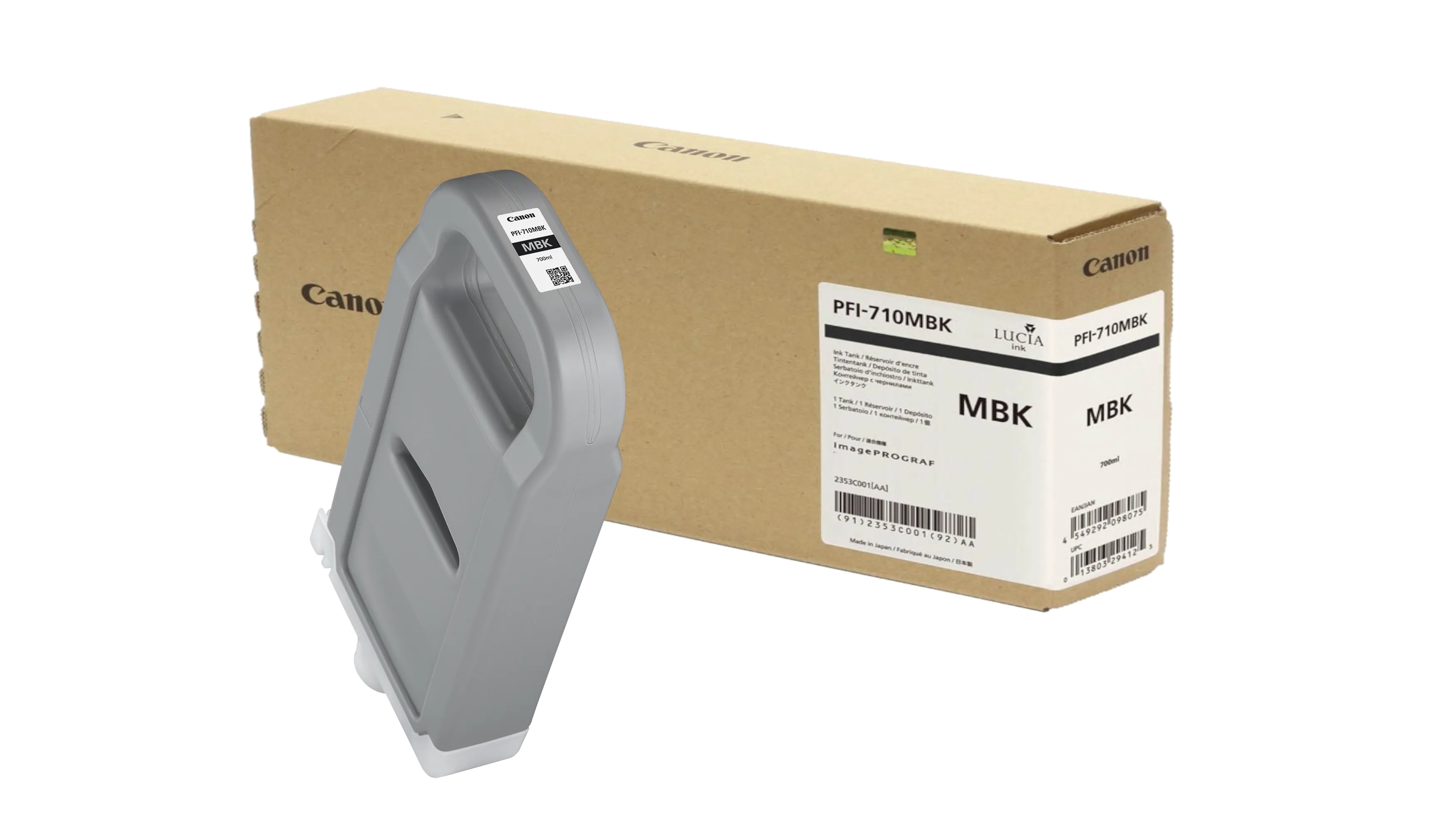 CANON Tintenpatrone PFI-710 MBK 700ml mattschwarz