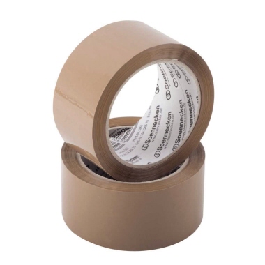 SOENNECKEN Packband 50 mm x 66 m (B x L) 6 Stück/Pack braun 
