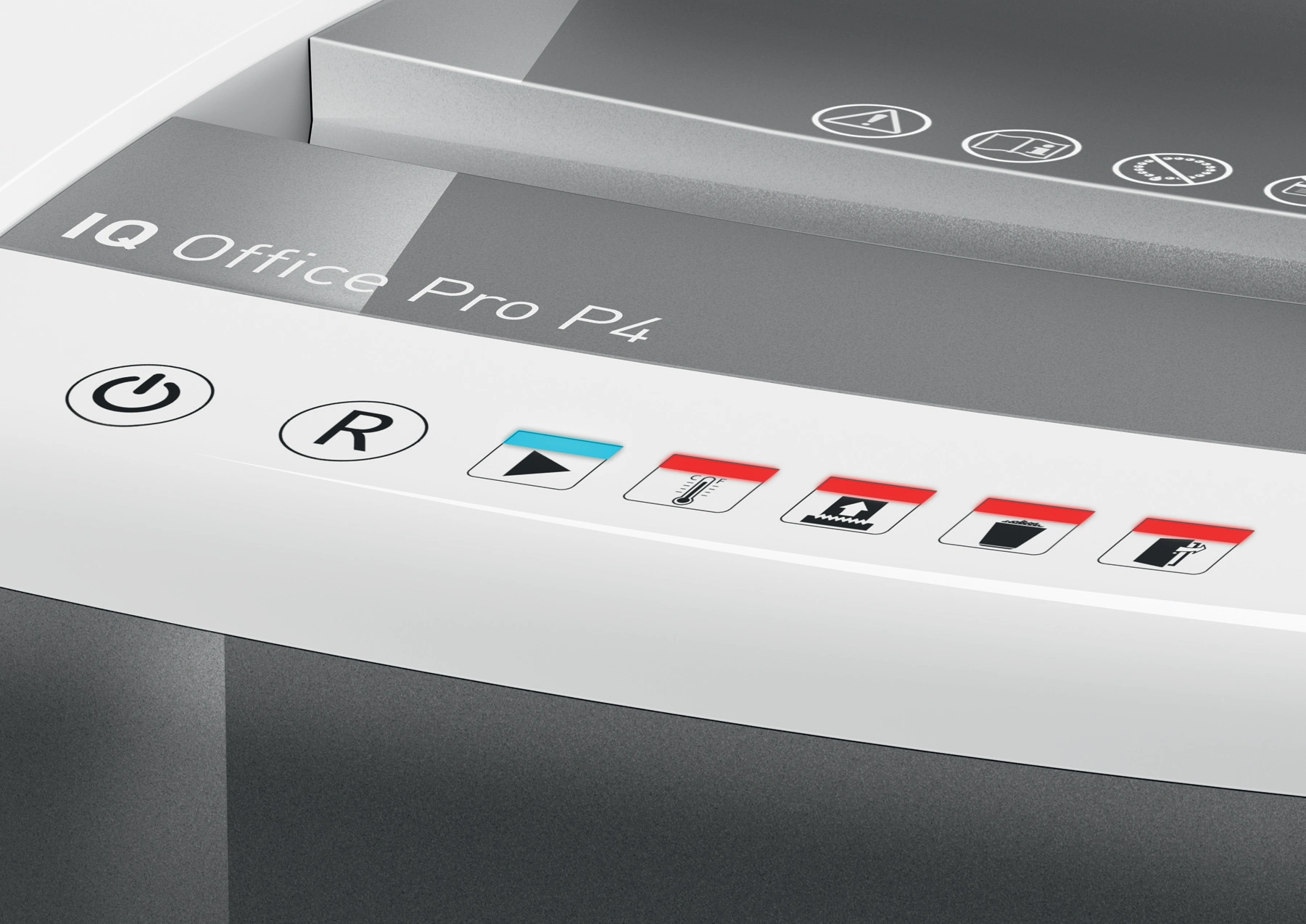 LEITZ Aktenvernichter IQ Office Pro  Partikelschnitt P-4 weiß