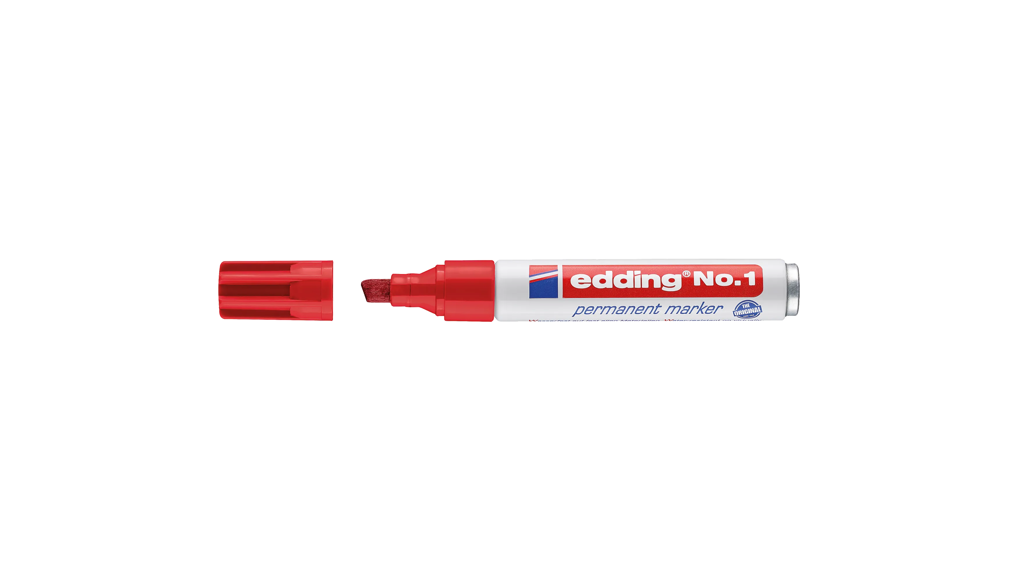 EDDING Permanentmarker No.1 1-5 mm rot