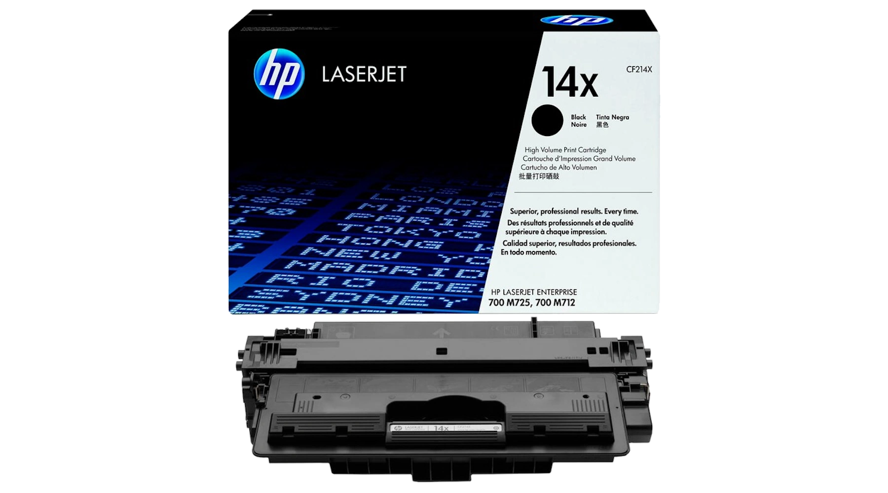 HP Toner 14X  ca. 17.500 Seiten schwarz