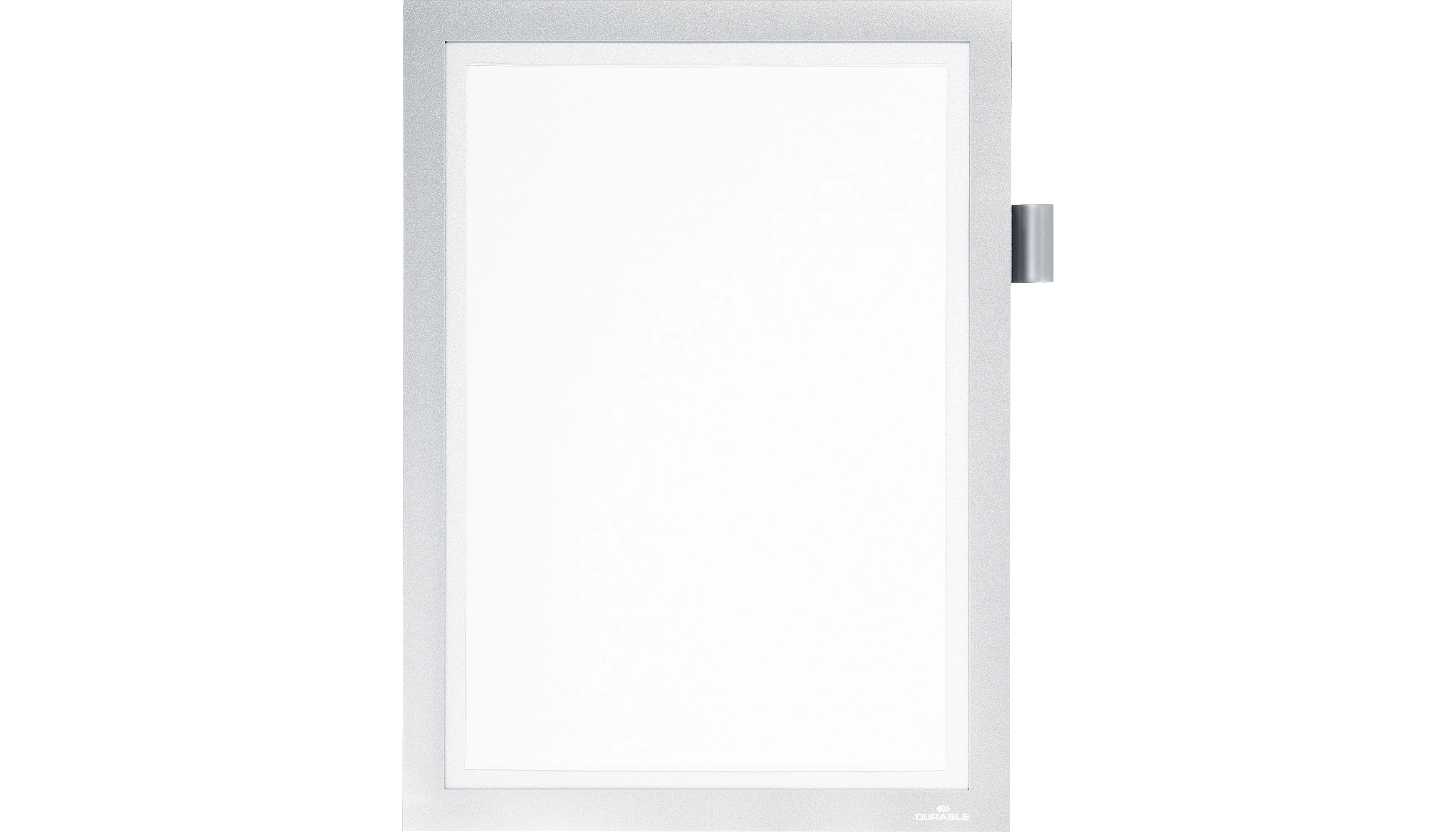 DURABLE Magnetrahmen DURAFRAME® NOTE DIN A4 selbstklebend silber