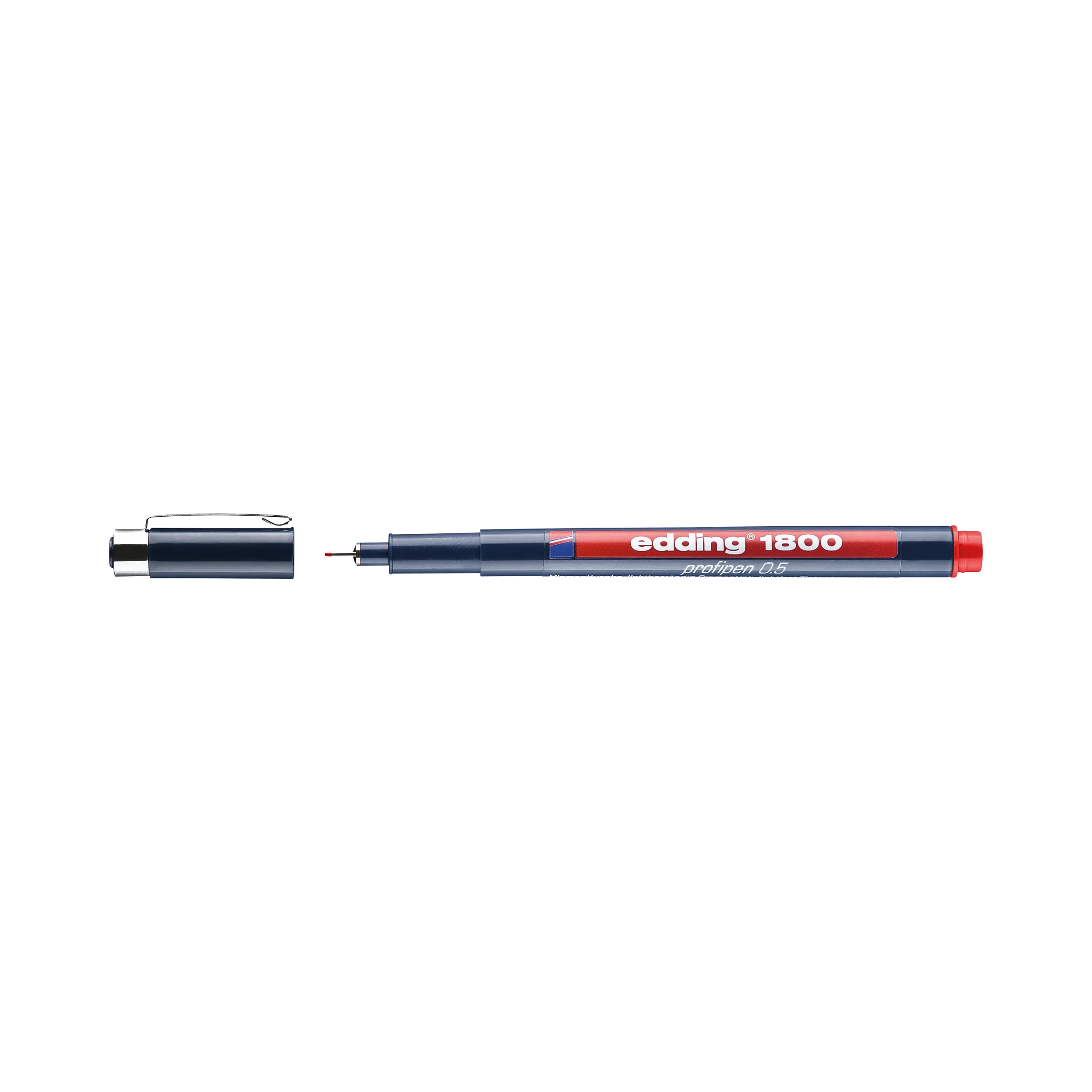 EDDING Fineliner 1800 profipen 0,5 mm rot 