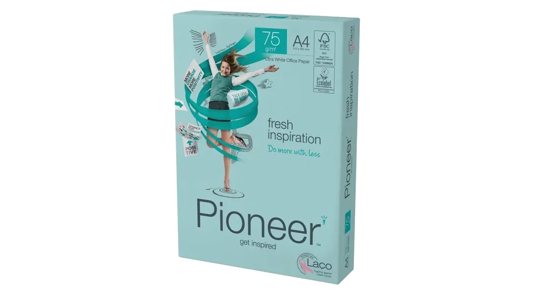 PIONEER Kopierpapier DIN A4 75 g/m² 500 Blatt/Pack weiß | DIN A4 | weiß ...