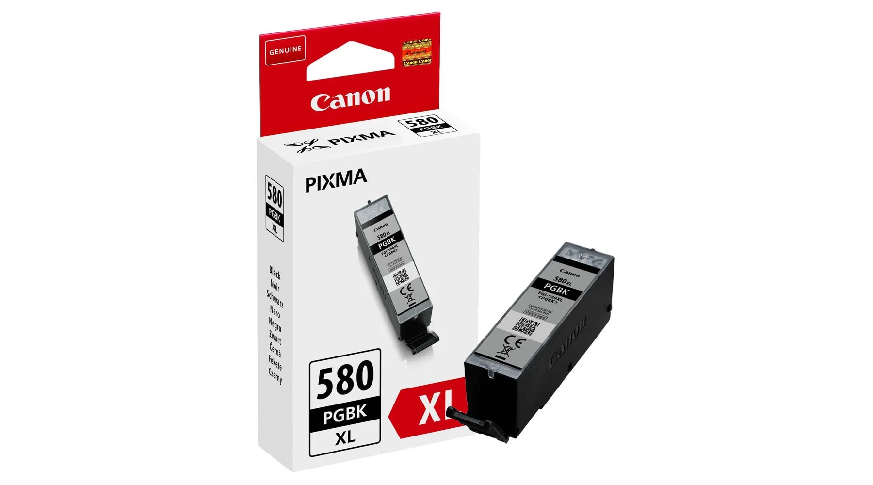 CANON Tintenpatrone PGI-580XL PGBK schwarz ca. 400 Seiten