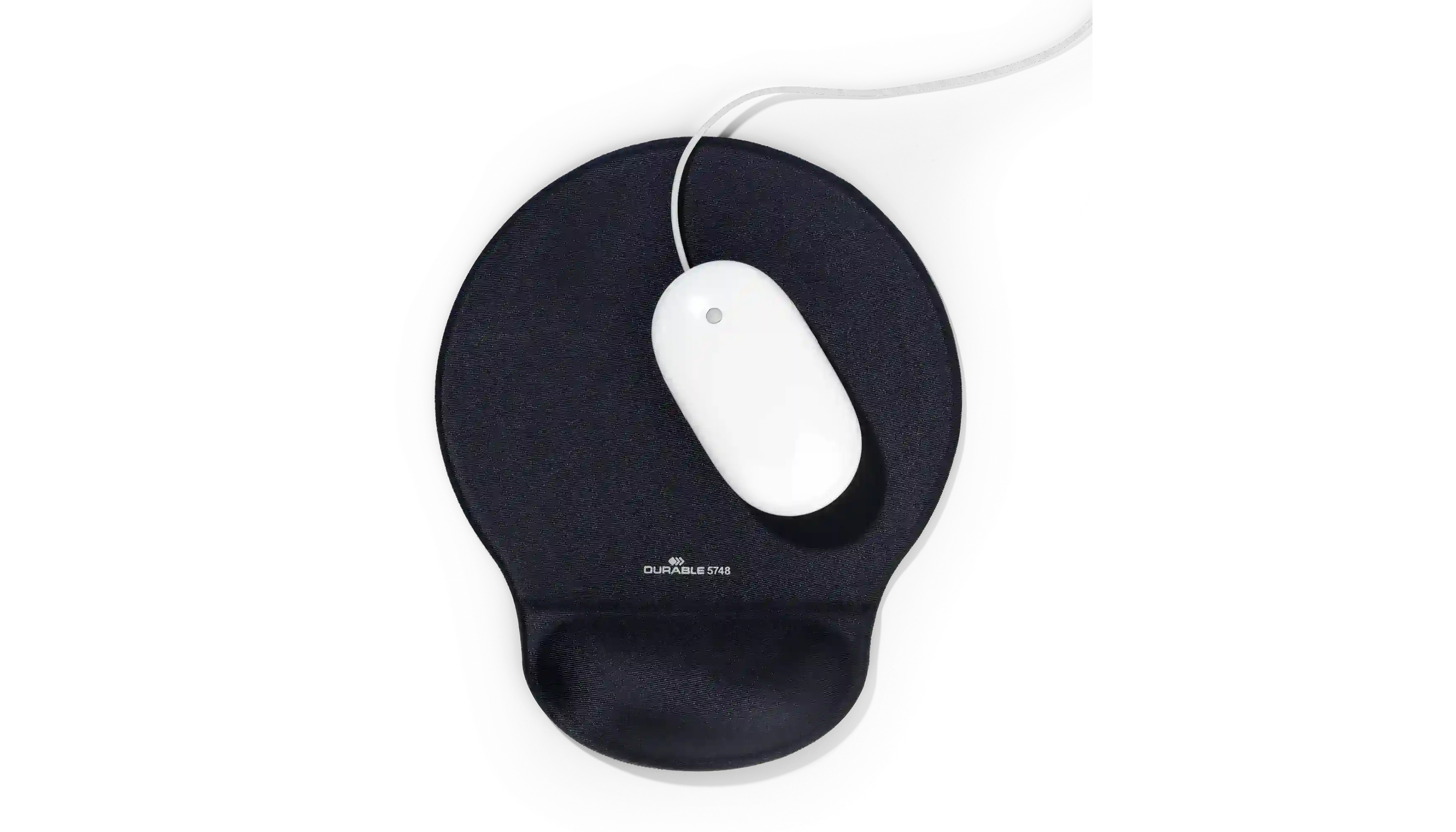 DURABLE Mauspad ERGOTOP® anthrazit 23 x 2,6 x 26 cm (B x H x T)