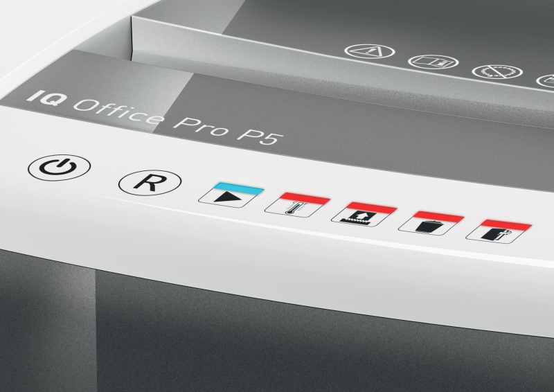LEITZ Aktenvernichter IQ Office Pro Partikelschnitt P-5 weiß
