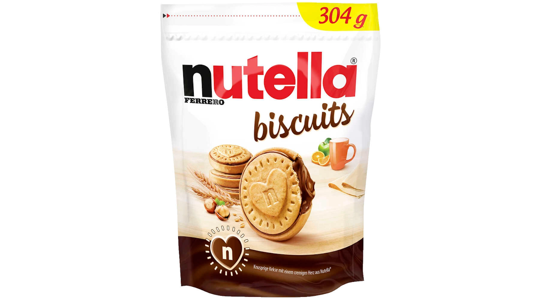 NUTELLA Biscuit Kekse 304 g/Pack