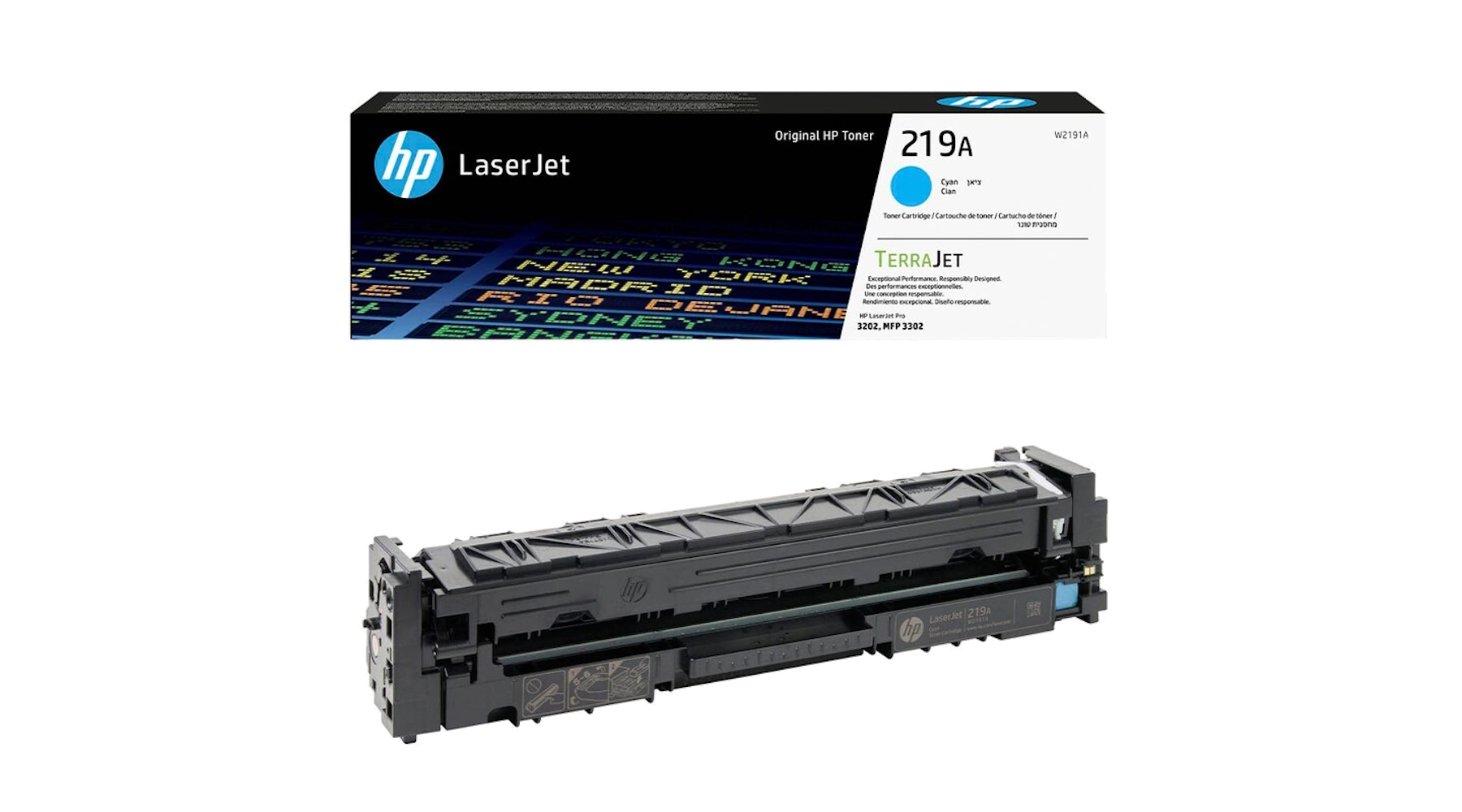 HP Toner 219A  ca. 1.200 Seiten cyan