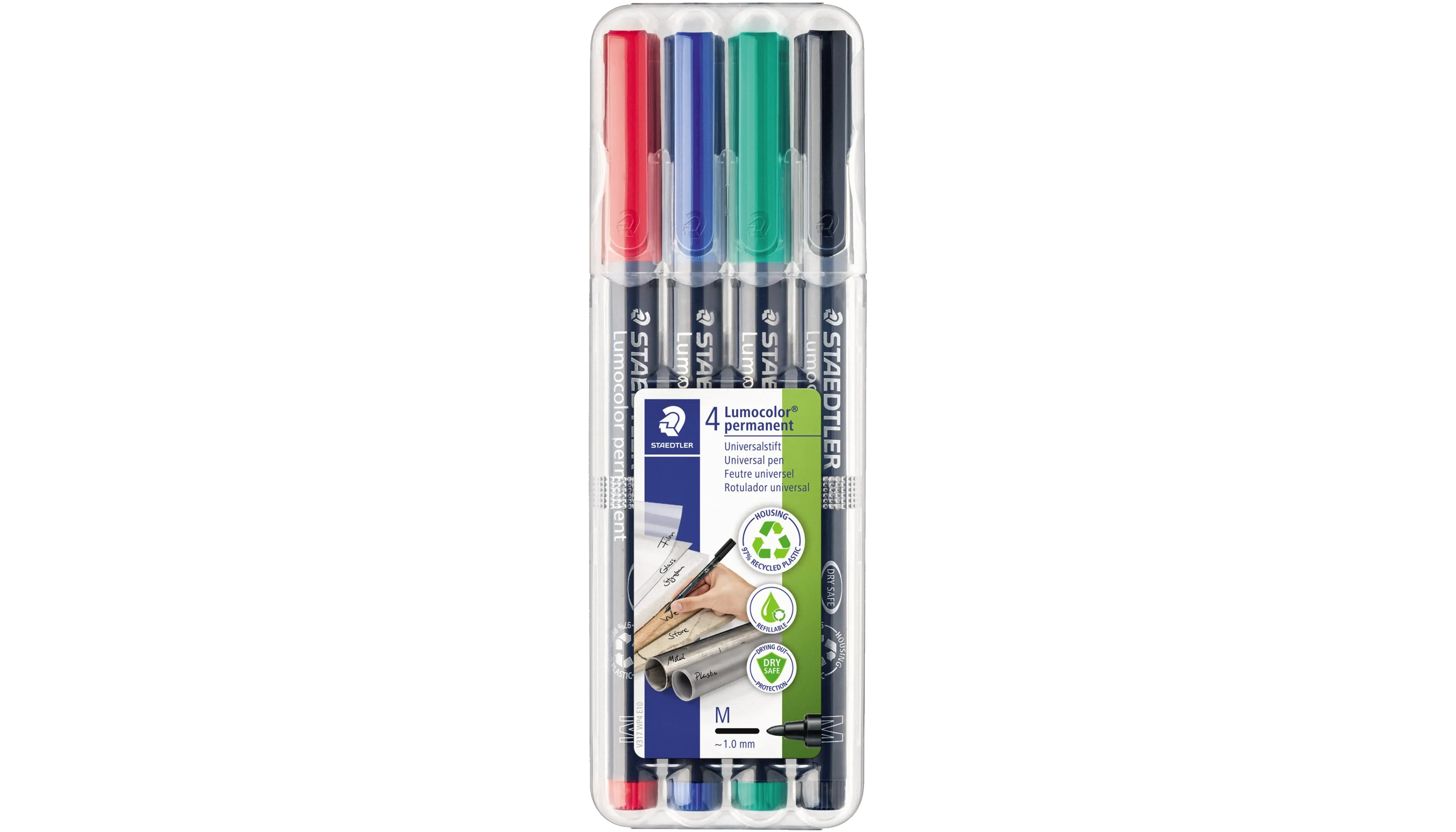 STAEDTLER® Folienstift Lumocolor® permanent 317 4 St./Pack.
