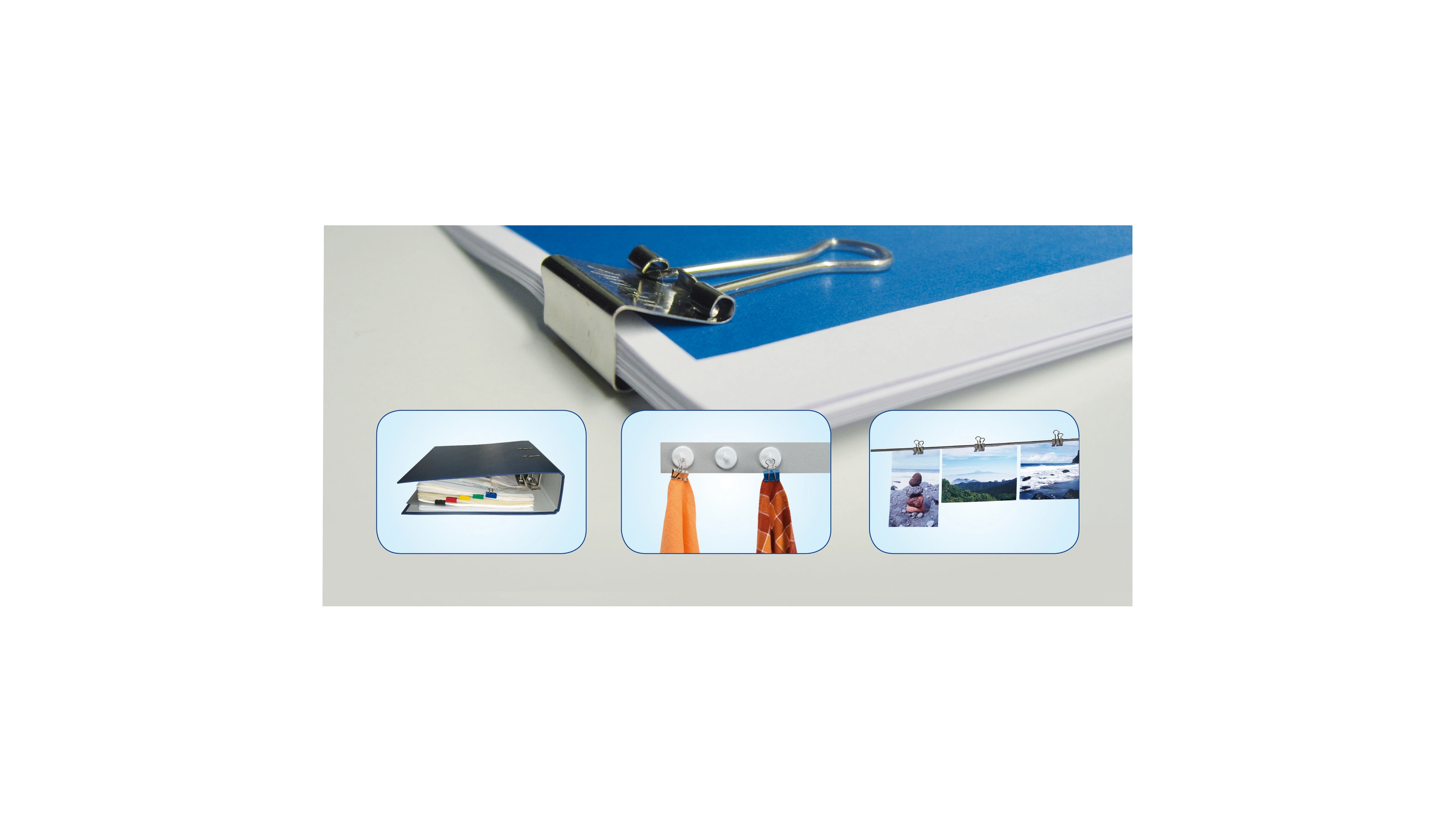 MAUL Foldbackklemmer mauly® 9 mm Breite: 25 mm 1Pack=12Stück farbig sortiert
