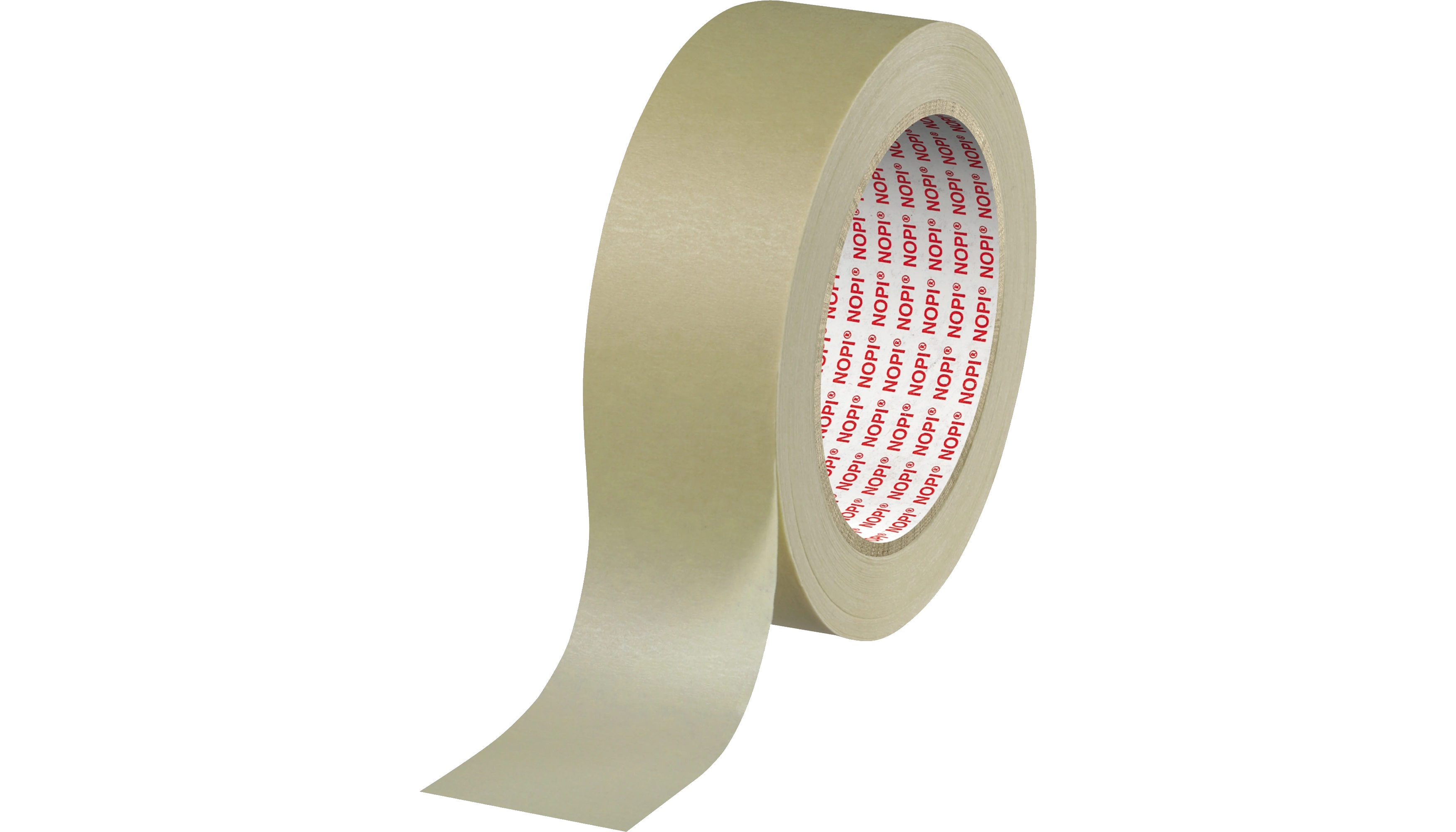 NOPI® Kreppband 25 mm x 50 m (B x L)  Naturkautschuk beige