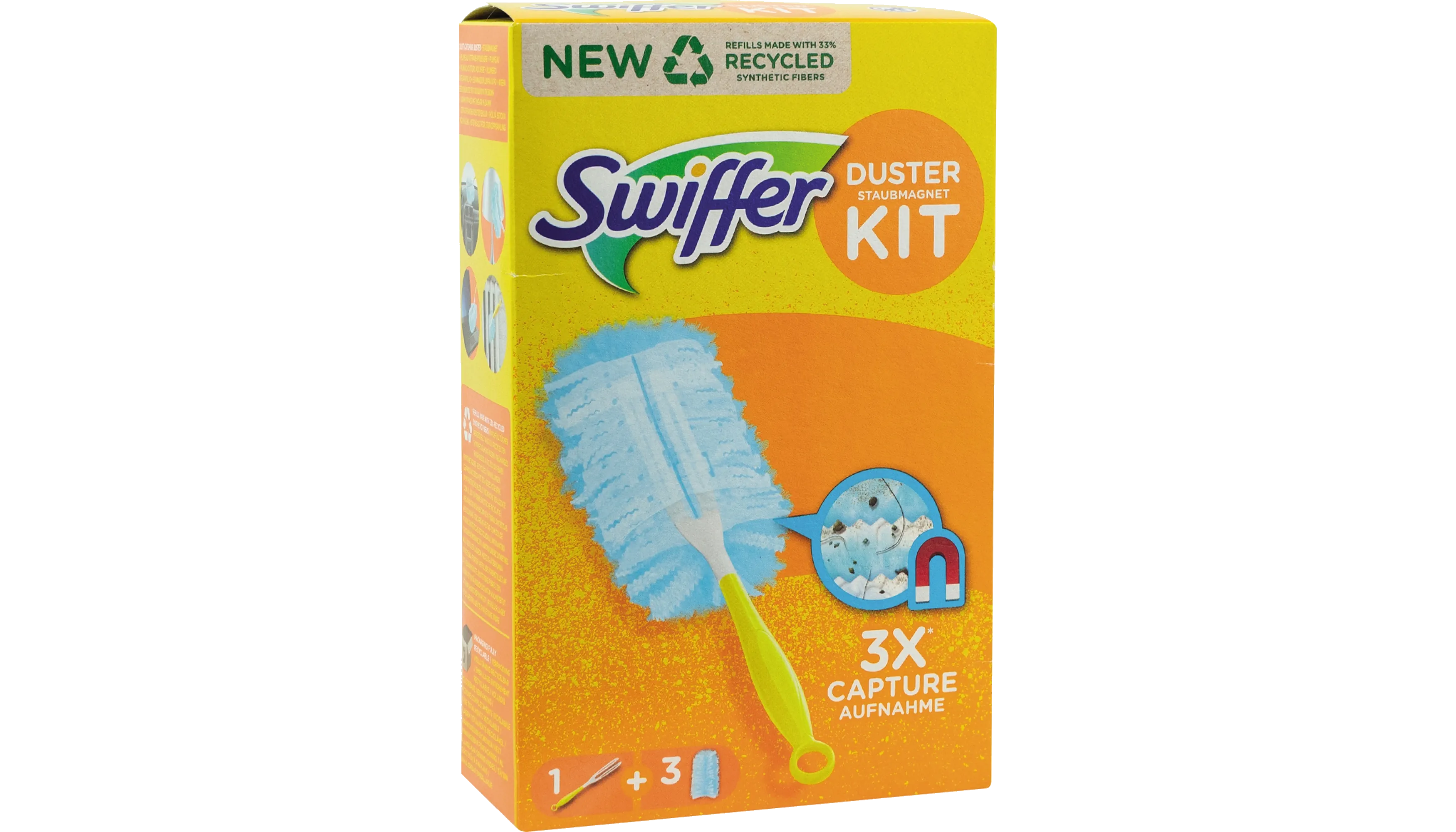 SWIFFER Staubmagnet Staubtuch 3 Tücher 