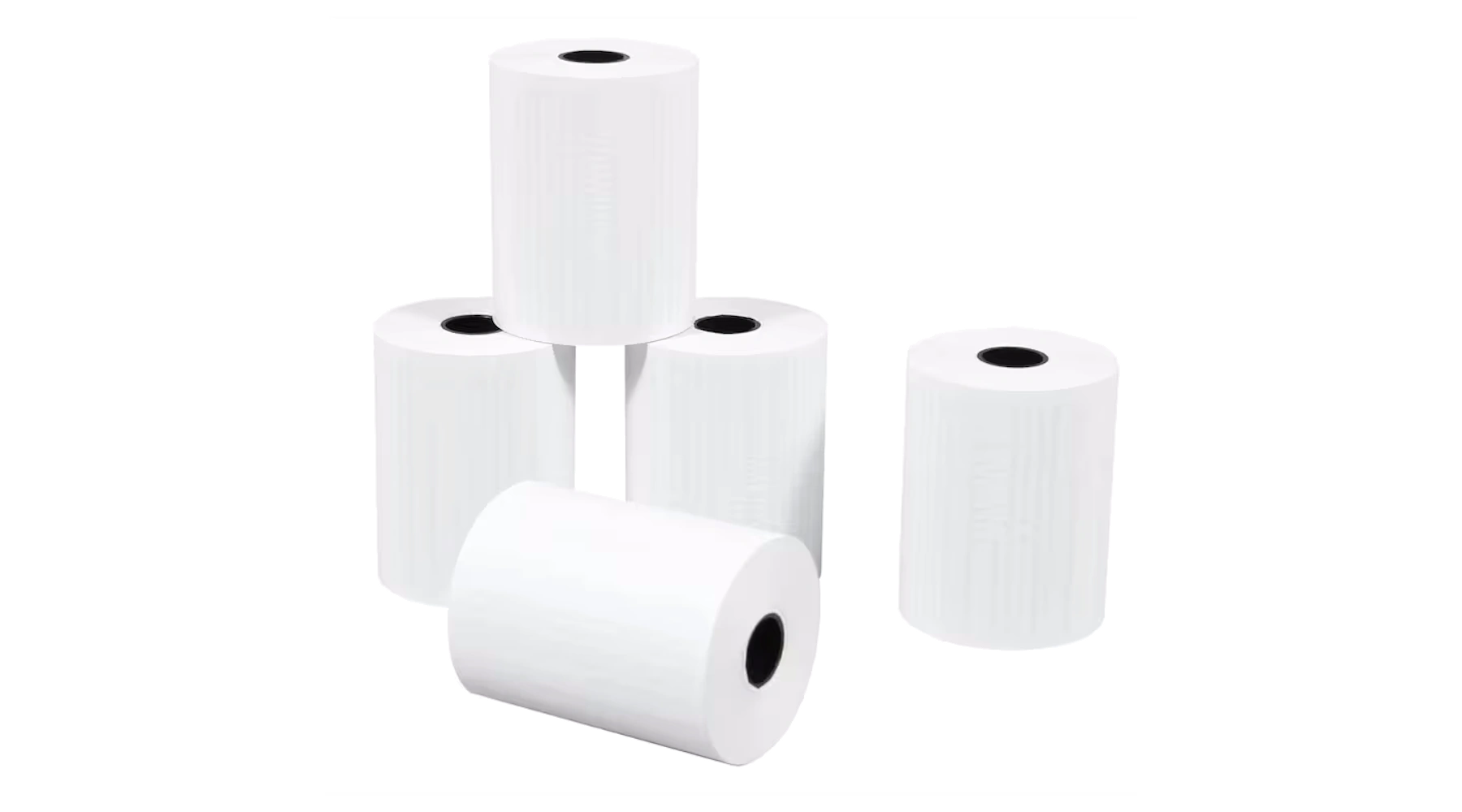 EC-Cash Thermorollen 5,7 cm x 40 m (B x L) 5 Rollen/Pack weiß